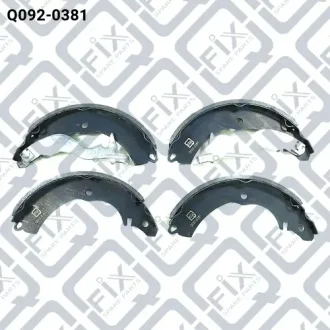 Колодки гальмівні барабанні Q-fix Q092-0381