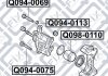 Направляющая переднего тормозного суппорта Q-fix Q094-0075 (фото 3)