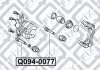 Направляющая переднего тормозного суппорта Q-fix Q094-0077 (фото 3)