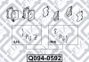 Ремкомплект гальмівних колодок (пружинки) Q-fix Q094-0592 (фото 1)