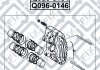 Супорт гальмівний передній (правий) Q-fix Q096-0131 (фото 1)