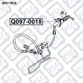 Циліндр зчеплення головний Q-fix Q097-0018