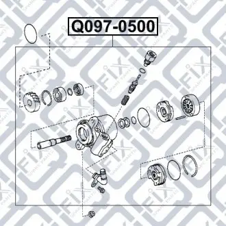 Насос гидроусилителя Q-fix Q097-0500