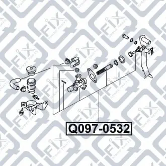 ЦИЛИНДР СЦЕПЛЕНИЯ ГЛАВНЫЙ Q-fix Q097-0532