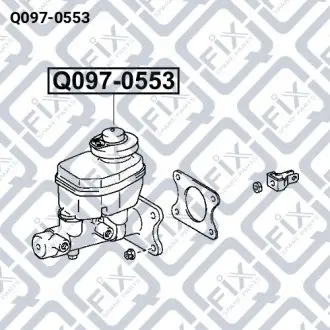 ЦИЛИНДР ТОРМ ГЛАВН Q-fix Q097-0553