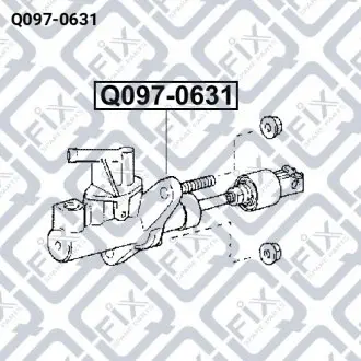 ЦИЛИНДР СЦЕПЛЕНИЯ ГЛАВНЫЙ Q-fix Q097-0631