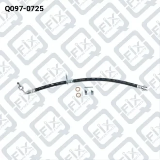 ШЛАНГ ТОРМОЗНОЙ ПЕРЕДНИЙ ПРАВЫЙ Q-fix Q097-0725