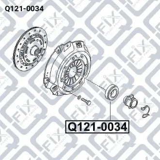 Підшипник вижимний Q-fix Q121-0034