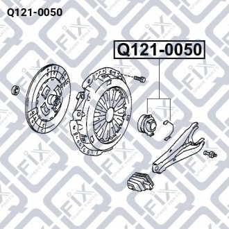 Підшипник вижимний Q-fix Q121-0050