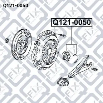 Подшипник выжимной Q-fix Q121-0050