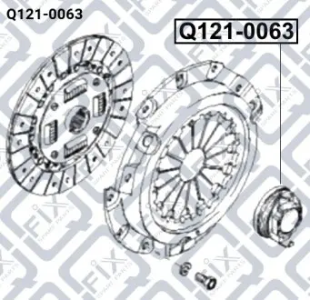 Подшипник выжимной Q-fix Q121-0063