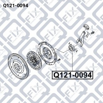 Підшипник вижимний Q-fix Q121-0094