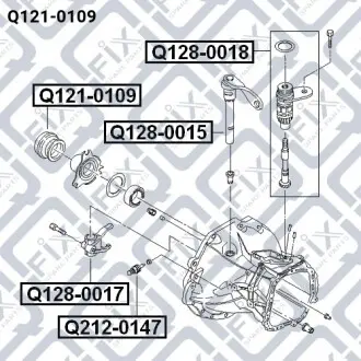 Подшипник выжимной Q-fix Q121-0109