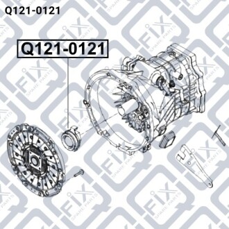 Подшипник выжимной Q-fix Q121-0121