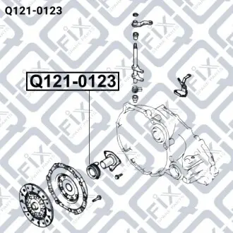 Подшипник выжимной Q-fix Q121-0123