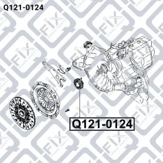 Подшипник выжимной Q-fix Q121-0124