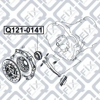 Підшипник вижимний Q-fix Q121-0141
