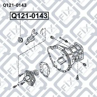 ПОДШИПНИК ВЫЖИМНОЙ Q-fix Q121-0143