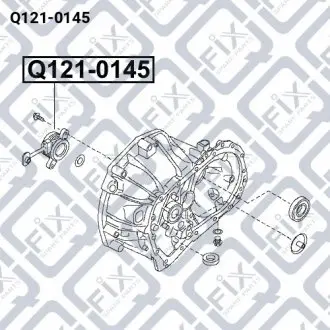 ПОДШИПНИК ВЫЖИМНОЙ (гидравлический) Q-fix Q121-0145