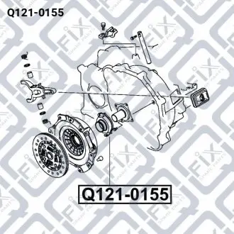 ПОДШИПНИК ВЫЖИМНОЙ Q-fix Q121-0155