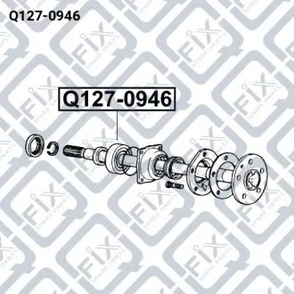 ПІДШИПНИК СТУПИЧНИЙ Q-fix Q127-0946