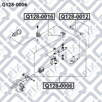 Механізм перемикання кпп Q-fix Q128-0006