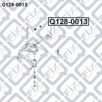 Крепление кулисы Q-fix Q128-0013