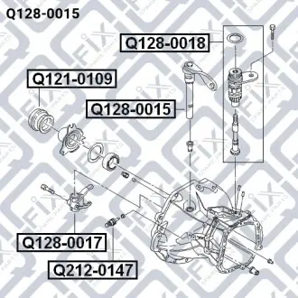 Шток зчеплення Q-fix Q128-0015
