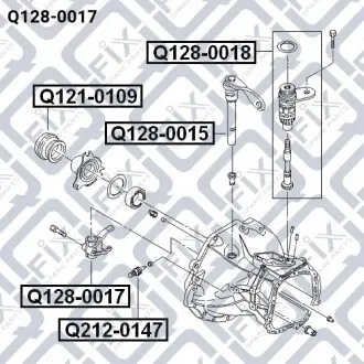 Вилка сцепления Q-fix Q128-0017