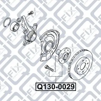 Ступица передняя Q-fix Q130-0029