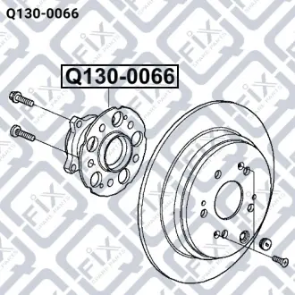 Маточина задня Q-fix Q130-0066