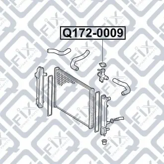Крышка радиатора Q-fix Q172-0009