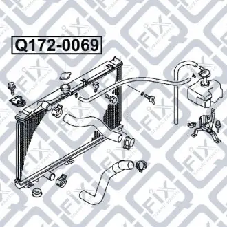 Крышка радиатора Q-fix Q172-0069