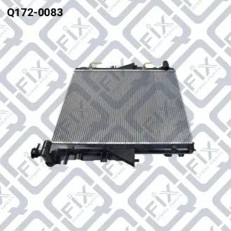 Радіатор охолодження двигуна Q-fix Q172-0083
