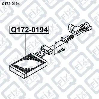 ИСПАРИТЕЛЬ КОНДИЦИОНЕРА Q-fix Q172-0194