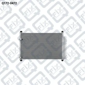 РАДИАТОР КОНДИЦИОНЕРА Q-fix Q172-0472