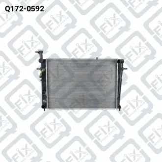 Фото радиатор охлаждения Q-fix Q172-0592 РАДИАТОР ОХЛАЖДЕНИЯ Q-fix Q172-0592