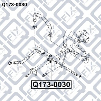 Клапан системы охлаждения Q-fix Q173-0030