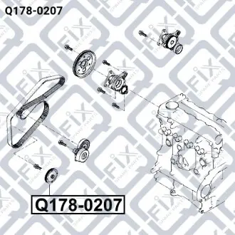 Ролик обводной Q-fix Q178-0207