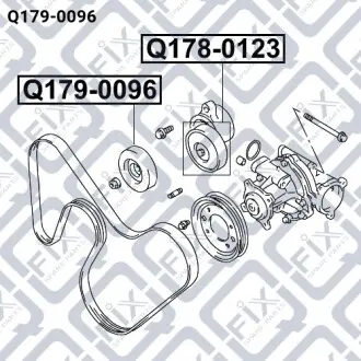 Ролик обвідний Q-fix Q179-0096