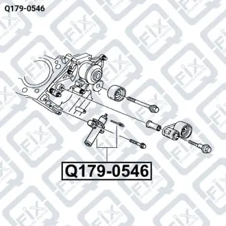 Натягувач ременя грм гідравлічний Q-fix Q179-0546