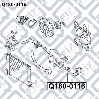 Термостат Q-fix Q180-0116