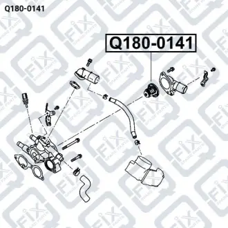 ТЕРМОСТАТ Q-fix Q180-0141