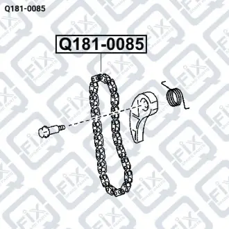 ЦЕПЬ ГРМ Q-fix Q181-0085