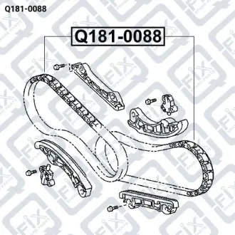 ЦЕПЬ ГРМ Q-fix Q181-0088