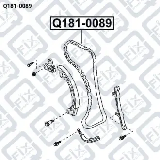 ЦЕПЬ ГРМ Q-fix Q181-0089