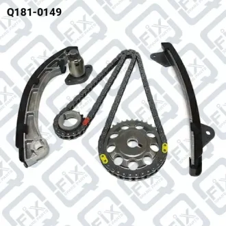 КОМПЛЕКТ ЦЕПИ ГРМ Q-fix Q181-0149