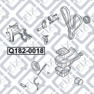 Шкив коленвала Q-fix Q182-0018