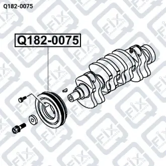 Шків коленвалу Q-fix Q182-0075