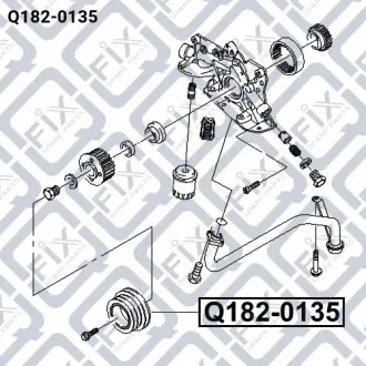 Шкив коленвала Q-fix Q182-0135